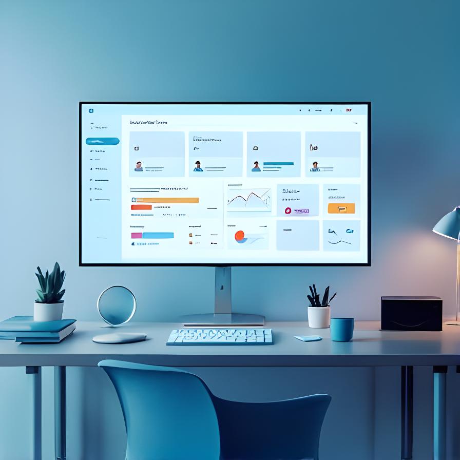 Panel de selección digital mostrando candidatos, filtros, puntuaciones y alertas de priorización sobre una mesa de trabajo